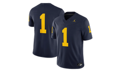 Air Jordan NCAA Michigan Wolverines Home Limited Jersey "Navy" CQ7394 419