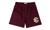 EE Basic Shorts "Maroon / Off White" EE241