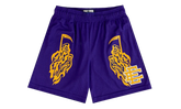 EE BASIC SHORT "Warren Lotas - Purple/Yellow" EE672