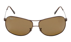 Aviator Polarized Sunglasses "Brown" RB3267-014-83_64