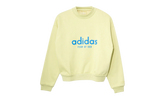 Logo Crewneck Sweatshirt "Fear Of God -Autumn Green Light Blue" HM8110