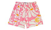 EE BASIC SHORT "SS24 - Pink Daisies/Yellow" EE783