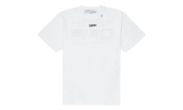 Slim Fit Airport Tape Print T-Shirt "White" OMAA027S201850030188