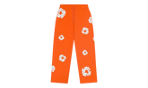 Cotton Wreath Baggy Sweatpants "Orange" DT449