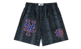 EE BASIC SHORT "NY METS - Black/ Blue" EE796