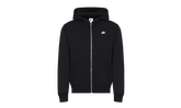 Club Full-Zip Fleece Hoodie "Black / White" FN3861 010