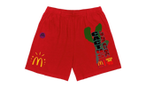Travis Scott x McDonald's All American '92 Shorts "Red" TSUC41