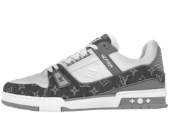 Trainer Monogram Denim Grey White