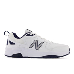 Men's MX857v3 in White with Navy and Rain Cloud
