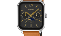 Casio Standard "Brown Leather Band" MTPM305LC 1A
