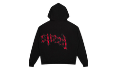 OG Logo Hoodie "Black Red Plaid" GS097