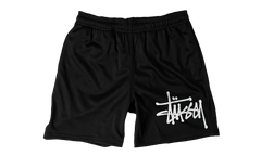 Big Logo Mesh Short "Black" STUS434