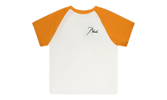 Raglan T-Shirt "White / Orange" RHDMTPS0144 ORN