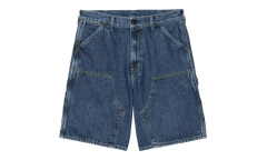 Double Knee Shorts "Blue Stone Washed" I034867 01 06