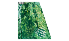EE Basic Shorts "Neon Green Paisley" EE236
