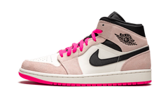 Air Jordan 1 Mid SE "Crimson Tint/Hyper Pink" 852542 801