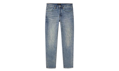 P001 Weft Buckshot Jeans "Mid Indigo" P001 CWBK425