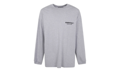 Jersey Long-Sleeve Shirt "Light Heather Grey" 125HO244378F