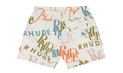 Mash-Up Logo Swim Trunks "Multicolor" RHPS23SH09834567