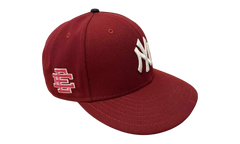 59FIFTY MLB NY YANKEES FITTED HAT "ERIC EMANUEL - Wine" EE430