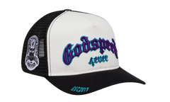 Forever Trucker Hat "White / Black / Purple" GS050
