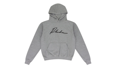 Ssense Exclusive Cursive Hoodie "Grey" RHD-MHDS-0036
