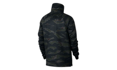 Air Jordan Flight Camo Anorak Half Zip Pullover Hoodie "Black" AH6163 010