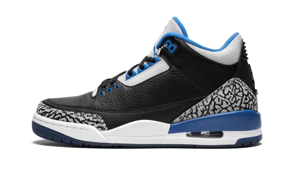 3 Retro "Sport Blue" 136064 007
