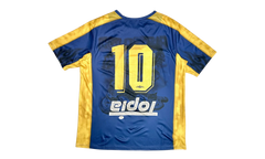 Travis Scott Colombia Soccer Jersey "Blue Yellow" TSUC59