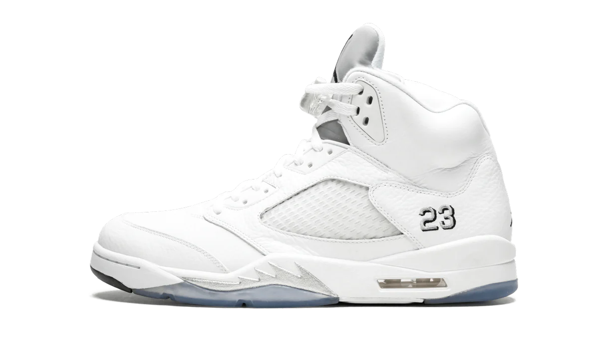 5 Retro "Metallic Silver" 136027 130