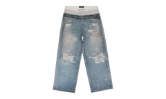 Trompe-Loeil Denim Jeans "Blue" PGR XJNS 0002
