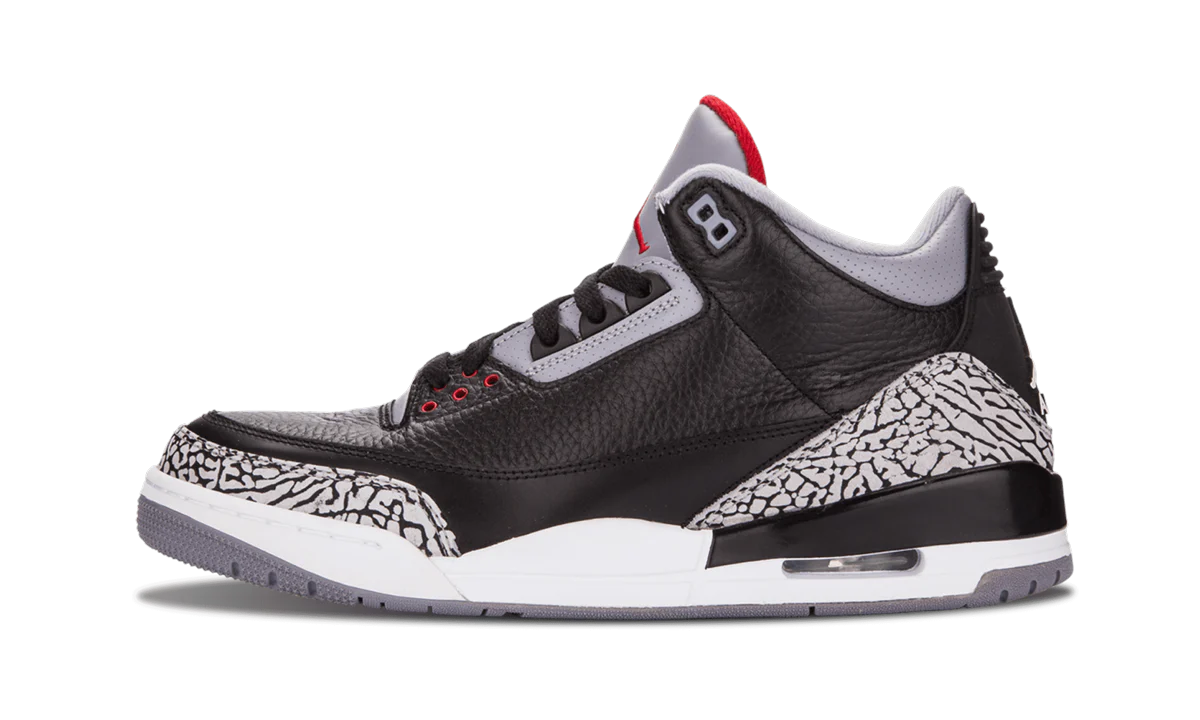 3 Retro "Black Cement"