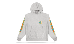 EE BASIC HOODIE "SS24 - Grey/Aqua Bolt" EE502