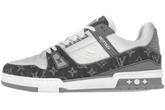 Trainer Monogram Denim Grey White