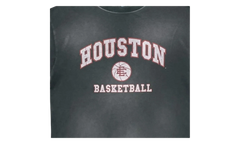 EE College Houston Tee "Washed Black" EE140