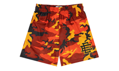EE Basic Shorts "Orange / Black Camo" EE224