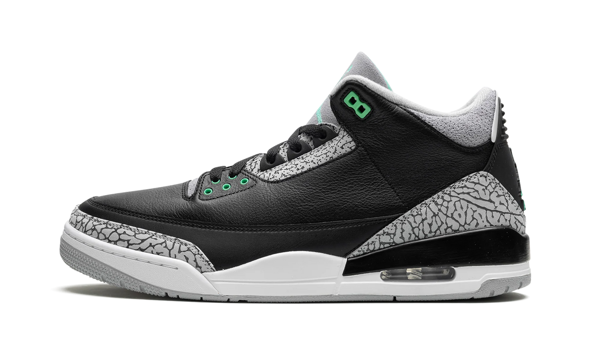 3 Retro "Green Glow" CT8532 031