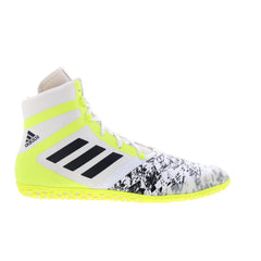 Flying Impact AQ3321 Mens White Synthetic Athletic Wrestling Shoes