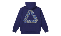 P-3 Snake Applique Hoodie "Navy" p0121