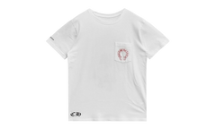 Cemetery Cross Red Horseshoe Tshirt "White/Red" CHRM0687