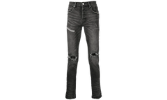 Frayed Blowouts Jeans P001 GRFB222