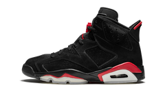 6 Retro "BLACK / VARSITY RED" 384664 061
