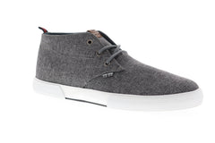 Ben Sherman Bradford BNM00060 Mens Gray Canvas Lace Up Lifestyle Sneakers Shoes