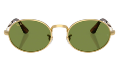 Ray-Ban Bold Metals "A$AP Rocky - Polished Arista Gold with Green Lens" RB3931 001 4E