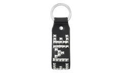 Hollywood Trading Company Studded Keychain "SS23 - Black" SU27159