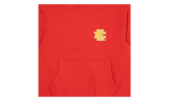 EE BASIC HOODIE "SS23 - Bright Red" EE495