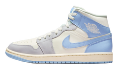 Air Jordan 1 Mid WMNS "Psychic Blue Sail Coconut Milk" BQ6472 402