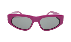 Square Frame Sunglasses WMNS "Fuchsia / Silver" BB0096S 016