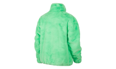 Sportswear Faux Fur Jacket WMNS "Green / Black" CU6558 328
