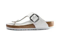 Big Buckle Sandals "Natural Leather - White" 1018885